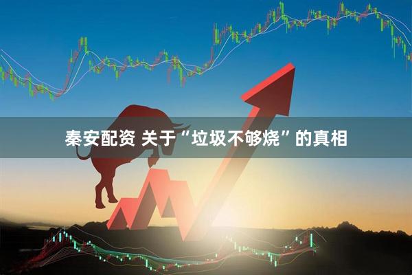 秦安配资 关于“垃圾不够烧”的真相